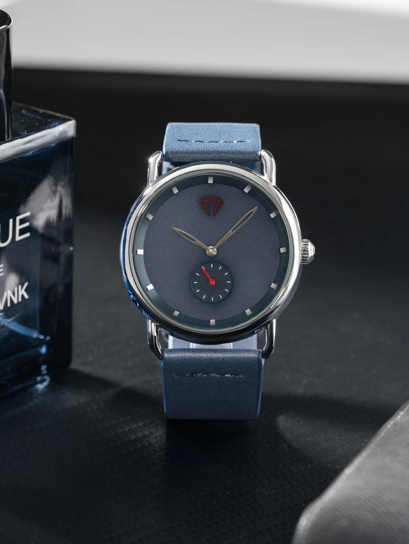 Tomi moda masculina relógio minimalista clássico mostrador redondo relógio de quartzo masculino versátil relógio de alta qualidade reloj festival presente