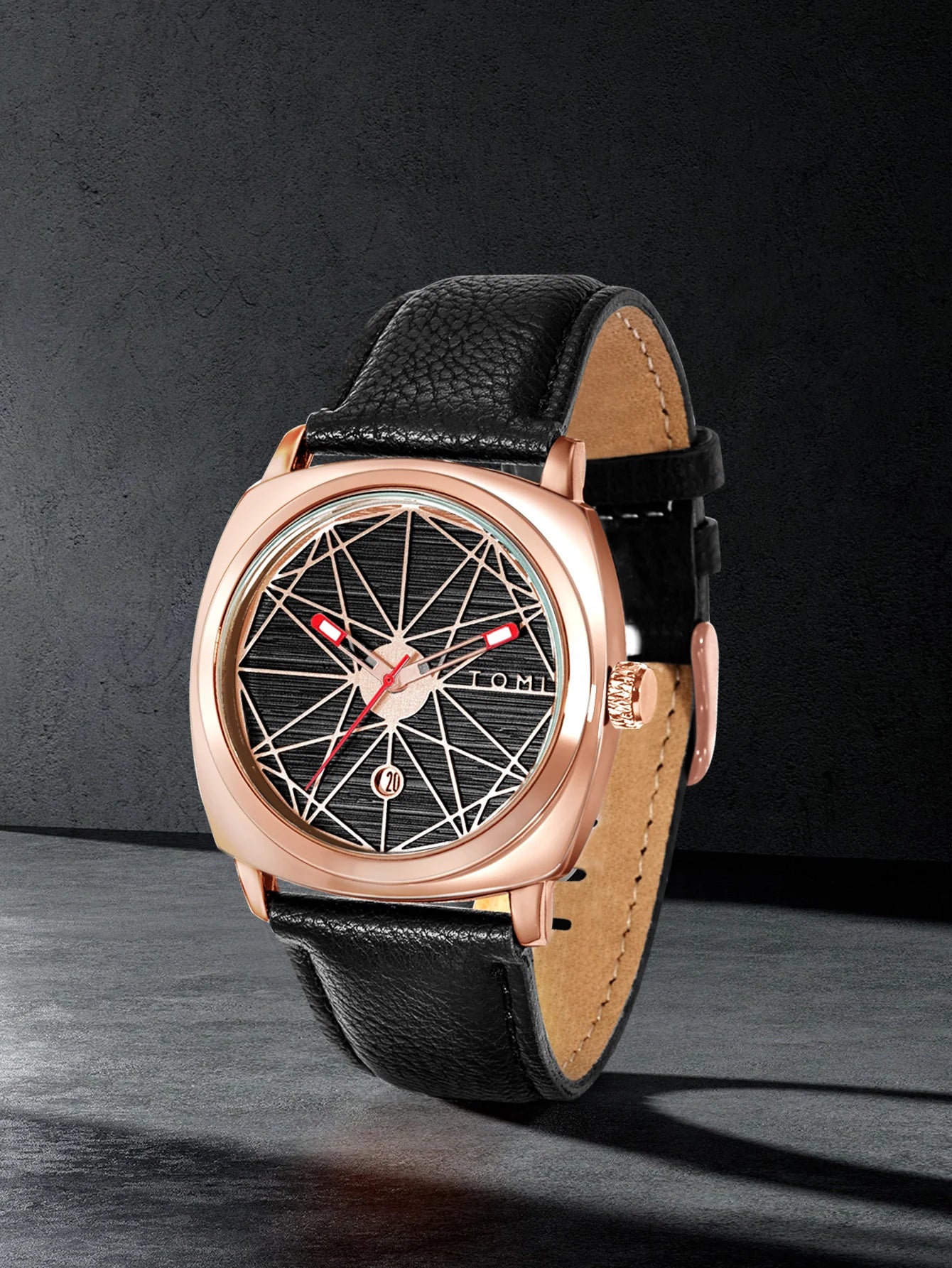 Tomi 2024 novo 2 pçs relógio masculino pulseira presente conjunto de luxo negócios versátil calendário relógio quartzo masculino e relógio presente reloj