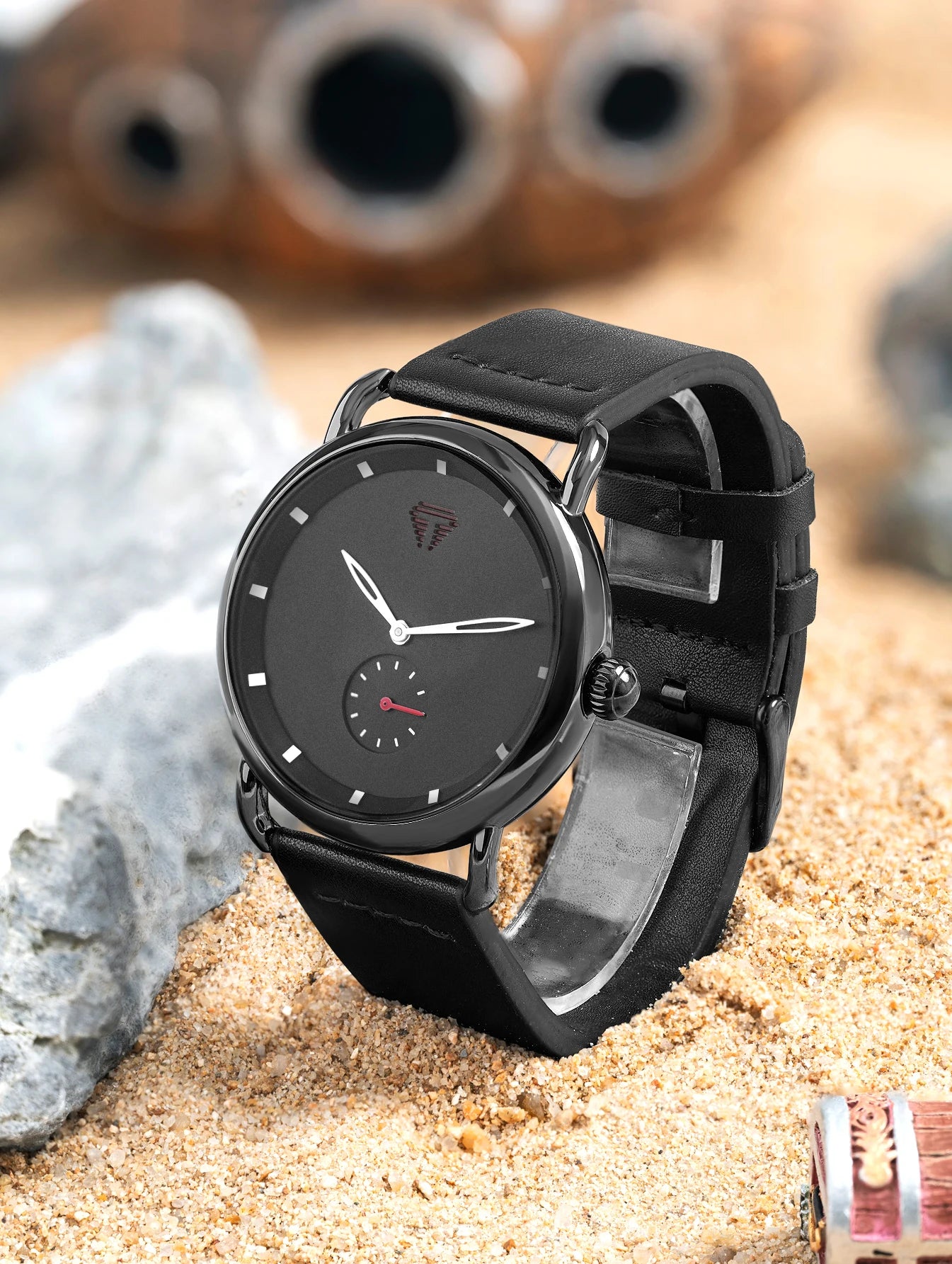 Tomi moda masculina relógio minimalista clássico mostrador redondo relógio de quartzo masculino versátil relógio de alta qualidade reloj festival presente