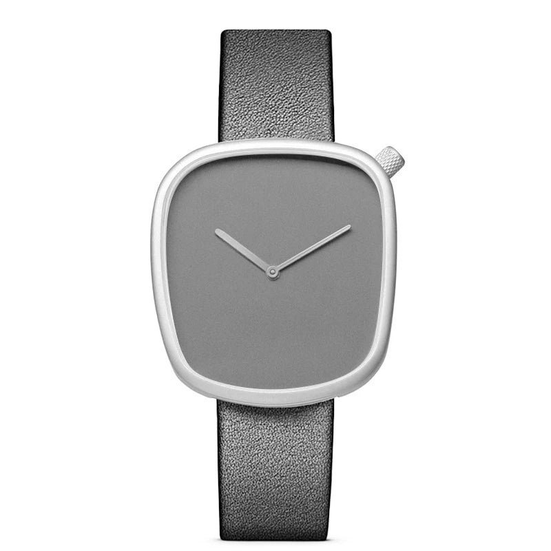 Tomi relógio minimalista masculino quadrado moda ultra fino relógio minimalista feminino de alta qualidade elegante relógio de quartzo presente