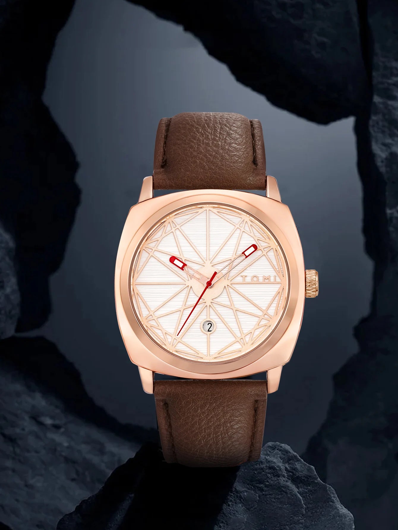 Tomi 2024 novo 2 pçs relógio masculino pulseira presente conjunto de luxo negócios versátil calendário relógio quartzo masculino e relógio presente reloj