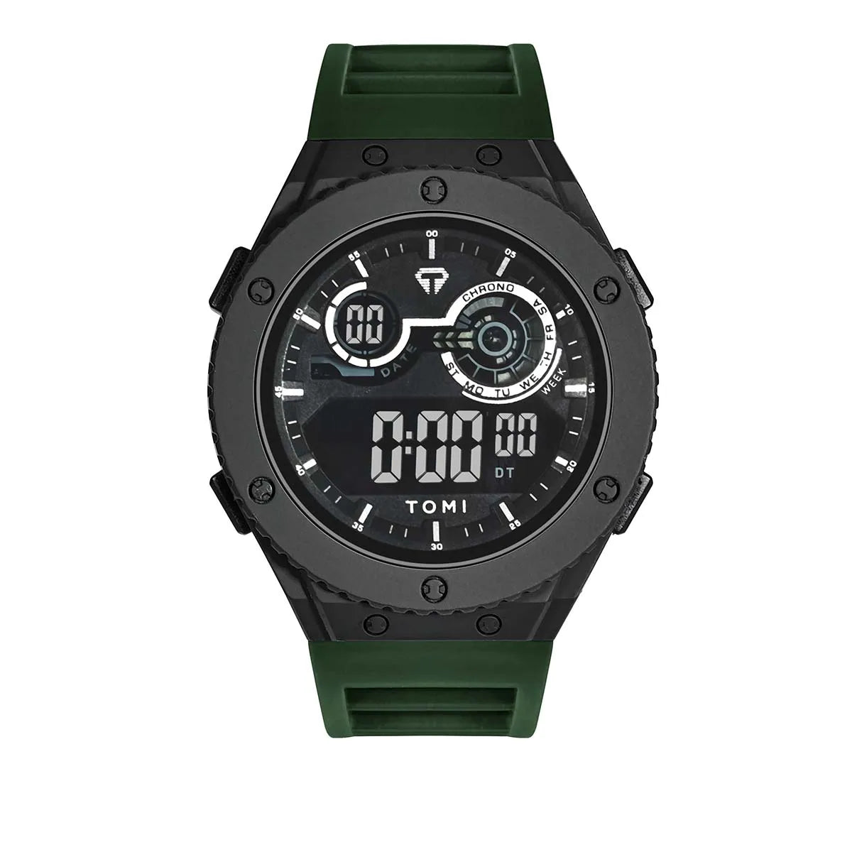 TOMI Relógio Digital Luminoso LED Masculino Design Minimalista 30M À Prova D 'Água Relógio Esportivo Masculino Data Estudante Relógio Eletrônico