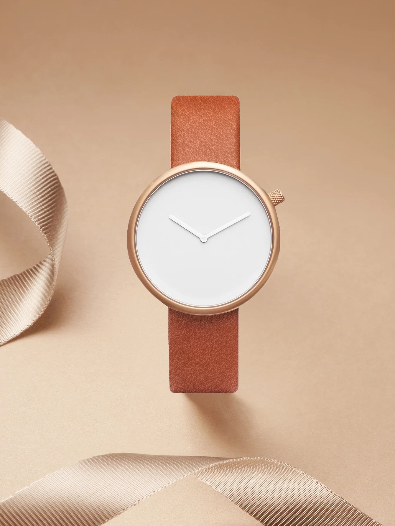Tomi feminino estilo minimalista relógio de couro feminino pequeno disco scaleless moda relógio minimalista feminino lazer relógio de quartzo