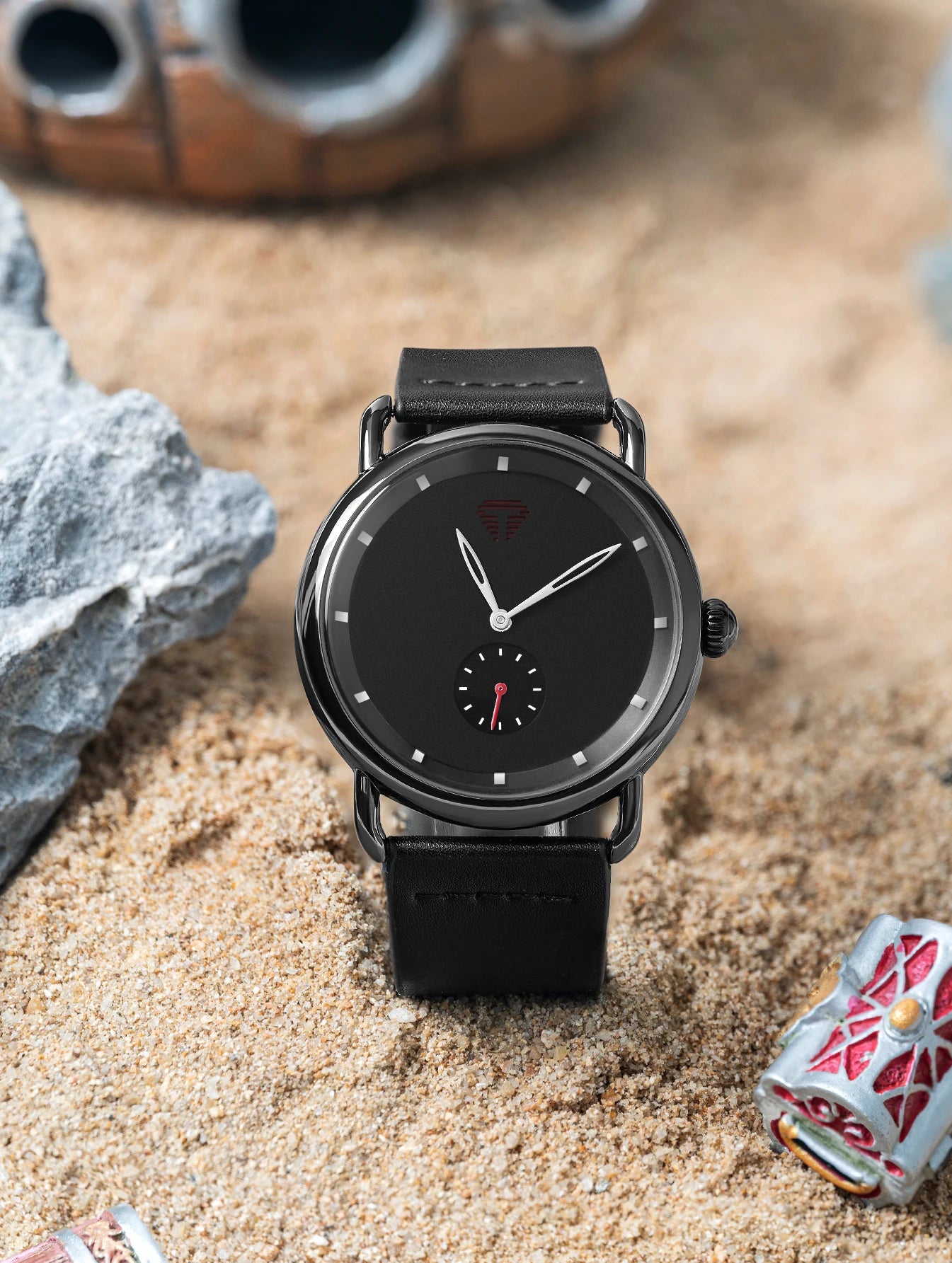 Tomi moda masculina relógio minimalista clássico mostrador redondo relógio de quartzo masculino versátil relógio de alta qualidade reloj festival presente