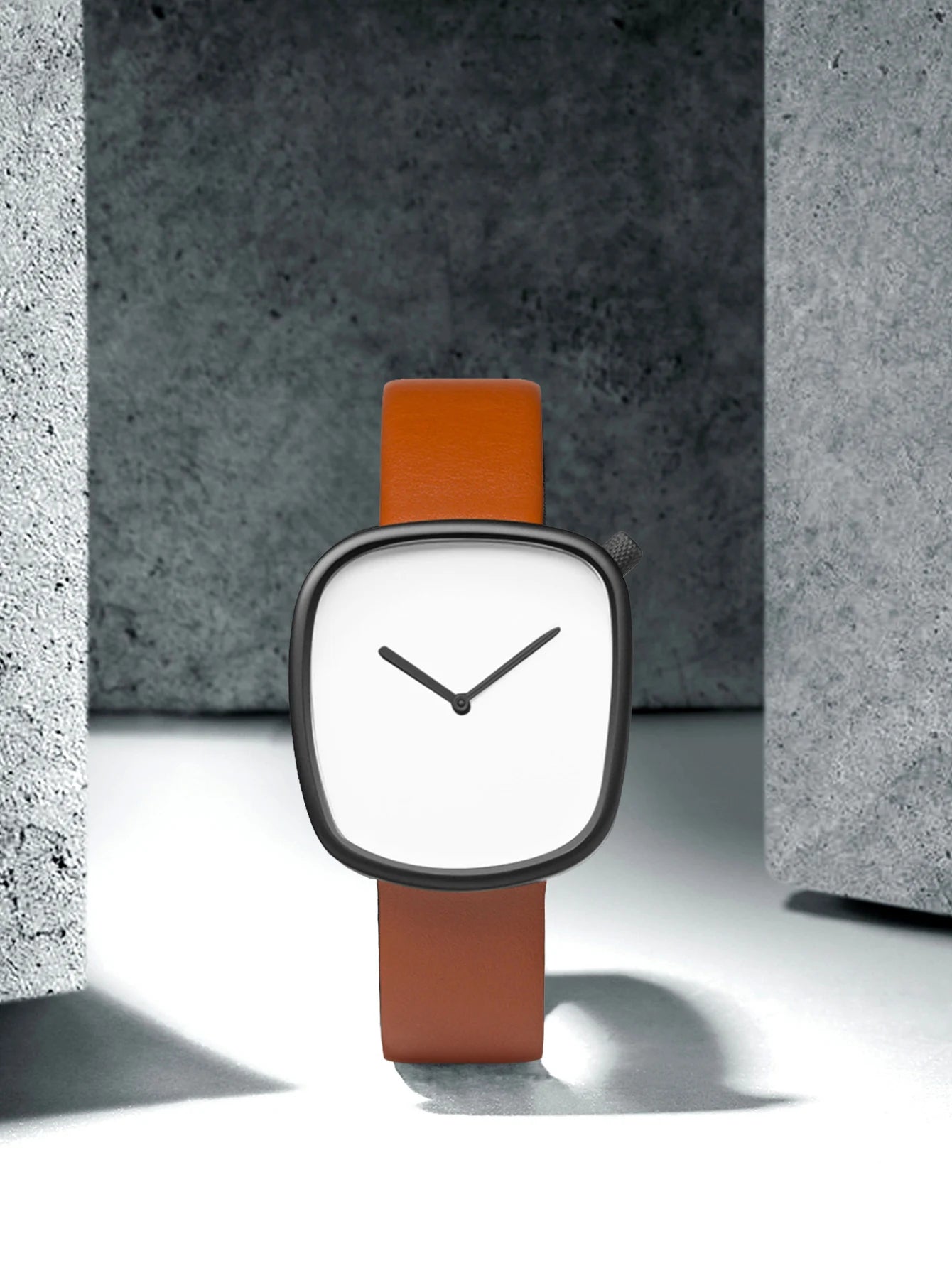 Tomi relógio minimalista masculino quadrado moda ultra fino relógio minimalista feminino de alta qualidade elegante relógio de quartzo presente