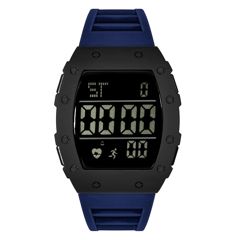 Tomi relógio digital led masculino barril de vinho relógio multifuncional ao ar livre à prova dwaterproof água fitness esportes relógio estudante