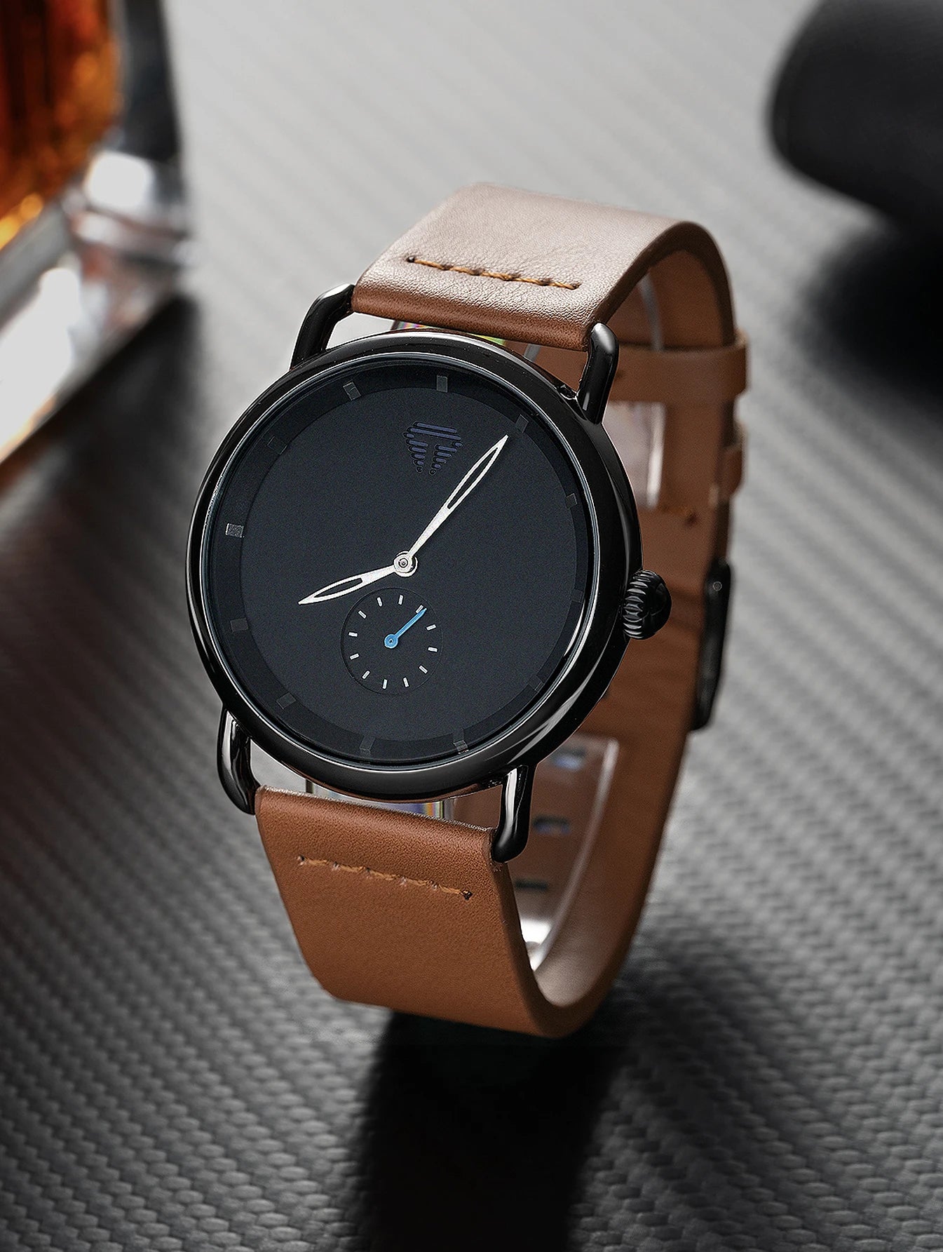 Tomi moda masculina relógio minimalista clássico mostrador redondo relógio de quartzo masculino versátil relógio de alta qualidade reloj festival presente
