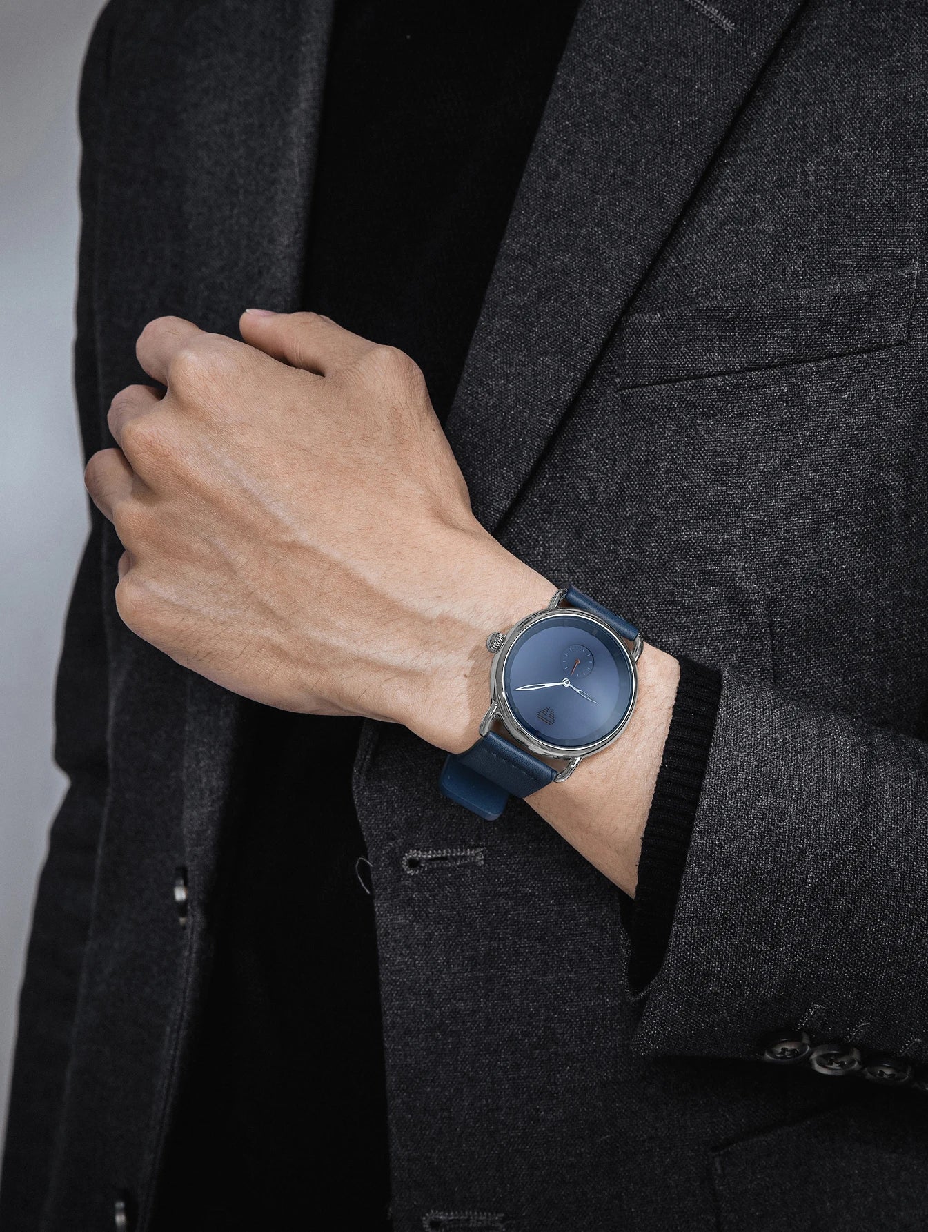 Tomi moda masculina relógio minimalista clássico mostrador redondo relógio de quartzo masculino versátil relógio de alta qualidade reloj festival presente
