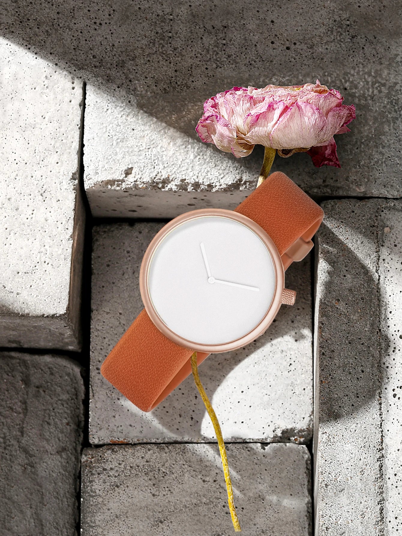 Tomi feminino estilo minimalista relógio de couro feminino pequeno disco scaleless moda relógio minimalista feminino lazer relógio de quartzo