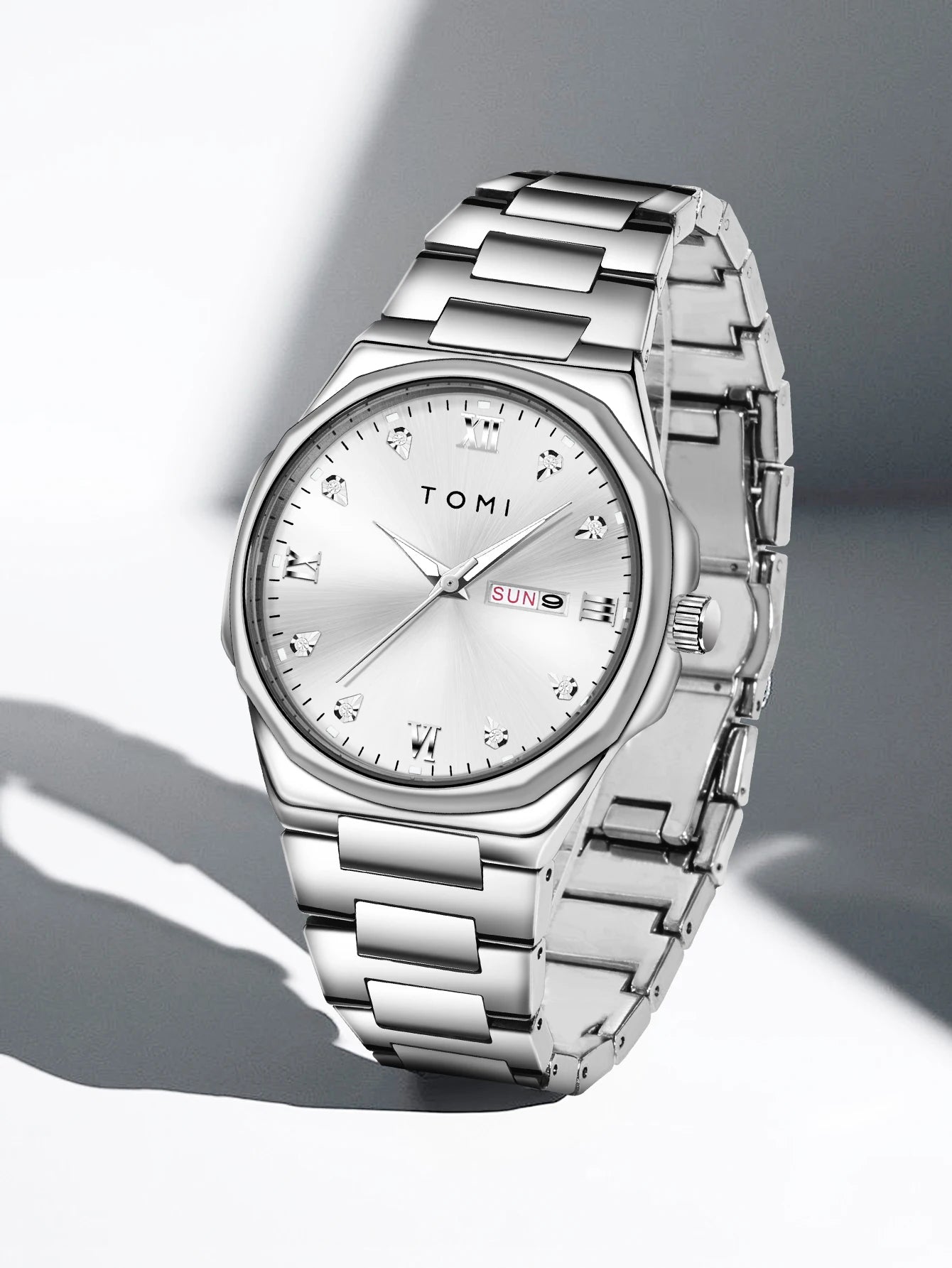 Relógio masculino TOMI moda minimalista luxuoso relógio de pulso masculino relógio de quartzo