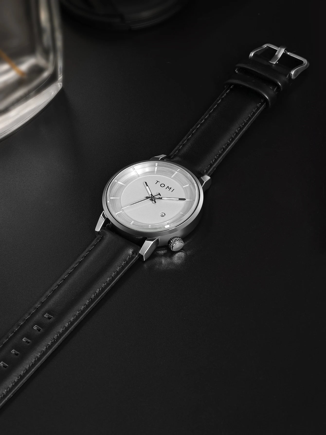 TOMI Relógio Masculino de Luxo Moda Original Marca Negócios Relógio de Quartzo Masculino