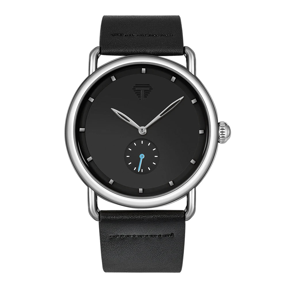 Tomi moda masculina relógio minimalista clássico mostrador redondo relógio de quartzo masculino versátil relógio de alta qualidade reloj festival presente