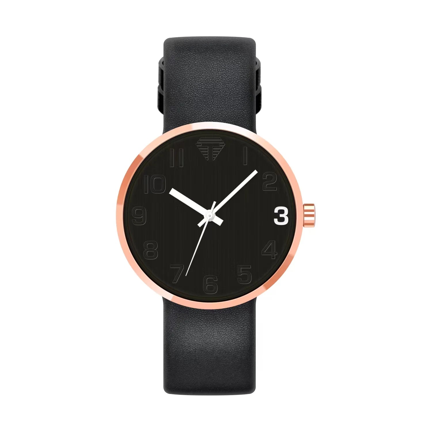 TOMI Relógio Masculino Luxo Cinto Marrom Relógio de Quartzo Masculino e Feminino Lazer Simples Relógio Masculino Presente