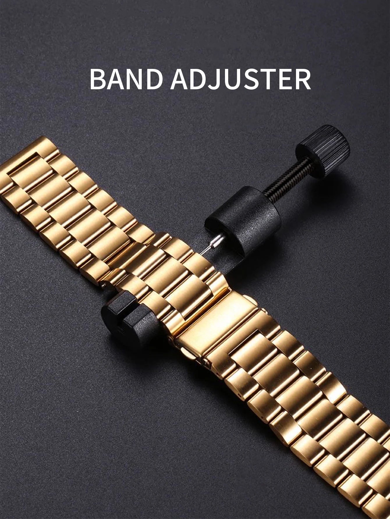 Tomi novo relógio masculino broche anel caixa de presente conjunto luxo negócios pulseira aço inoxidável calendário casual relógio quartzo reloj