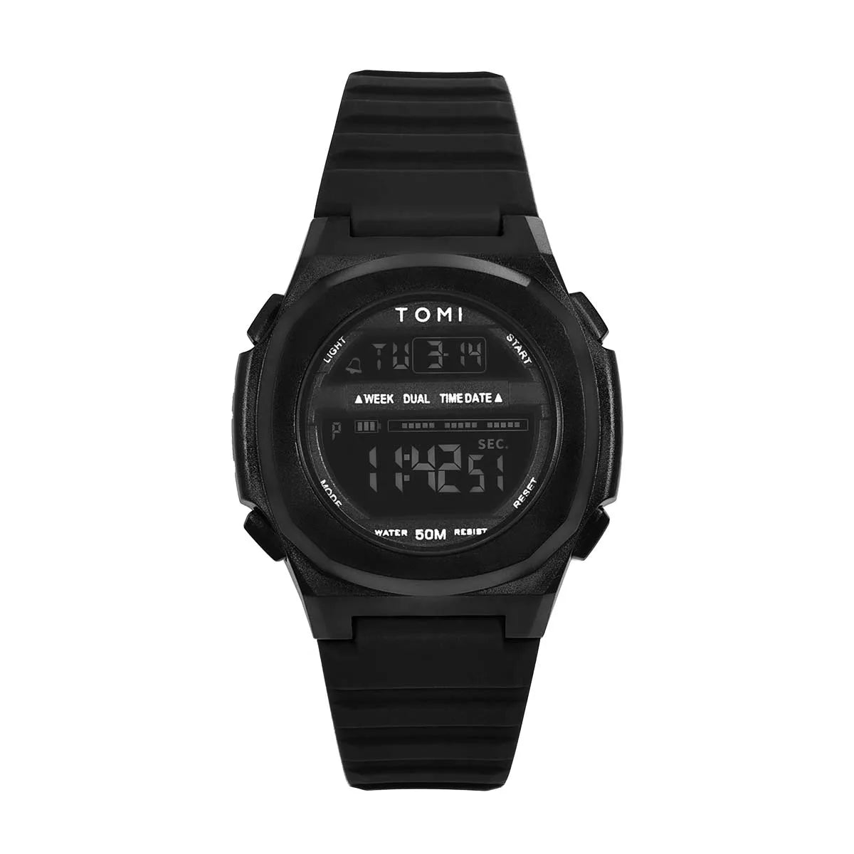 TOMI Moda Minimalista Relógio Digital Masculino e Feminino Data Esportes ao Ar Livre Relógio Eletrônico Estudante À Prova D 'Água