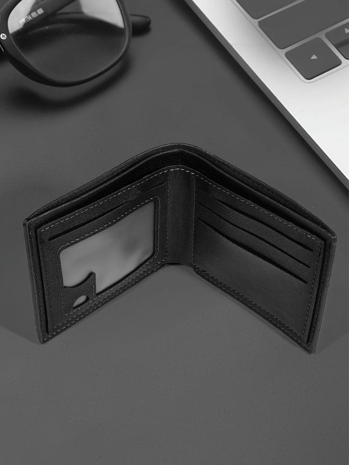 Tomi 3 pçs conjunto de caixa de presente de negócios de luxo relógio masculino carteira simples lazer criativo oco dial relógio de quartzo relógio presentes
