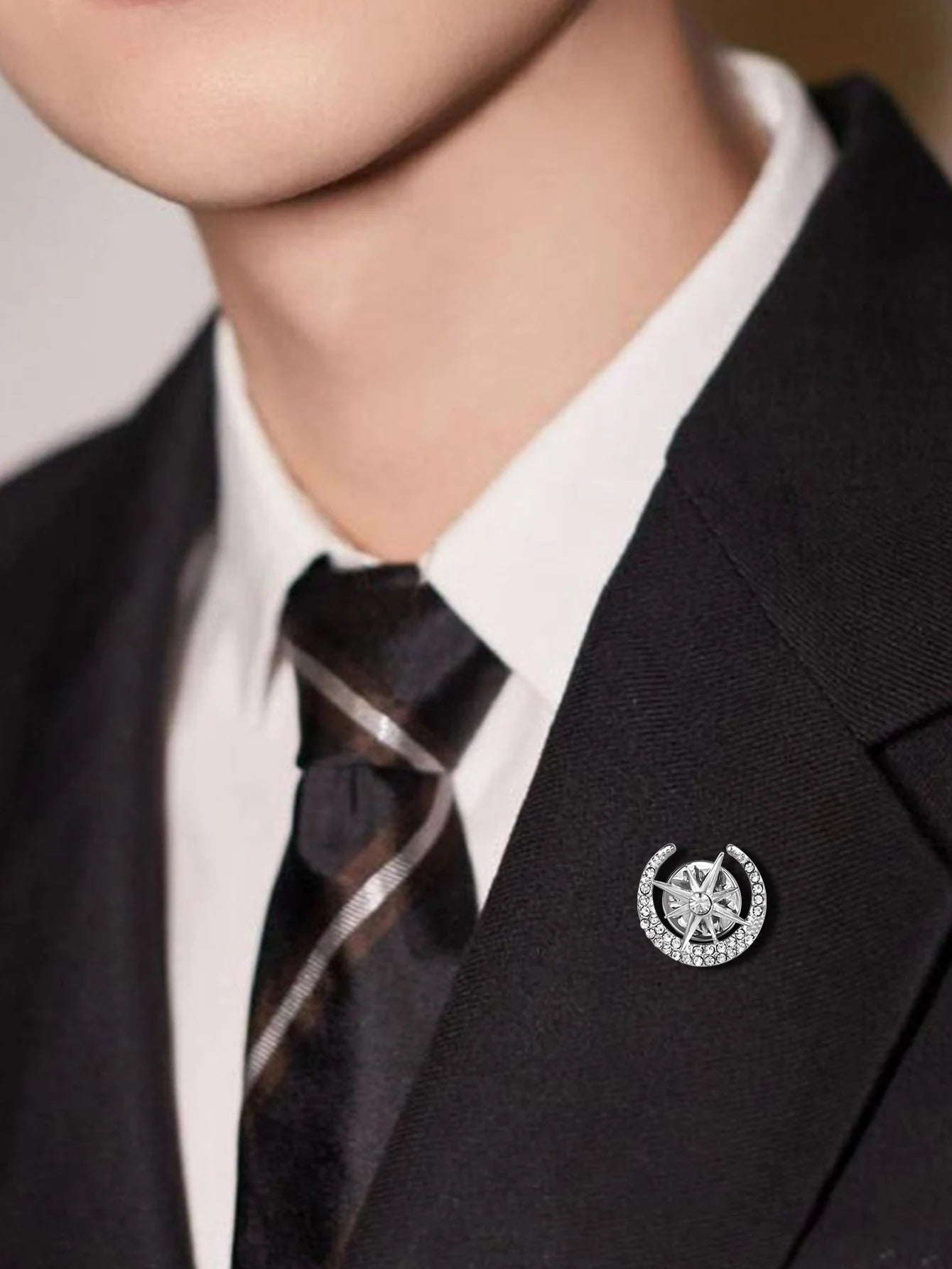 Tomi novo relógio masculino broche anel caixa de presente conjunto luxo negócios pulseira aço inoxidável calendário casual relógio quartzo reloj