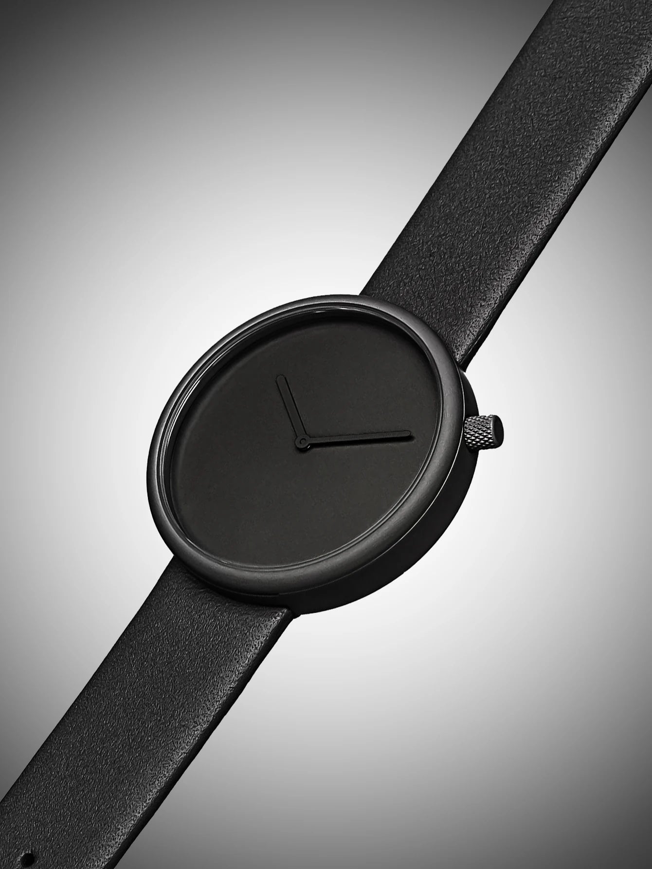 Tomi feminino estilo minimalista relógio de couro feminino pequeno disco scaleless moda relógio minimalista feminino lazer relógio de quartzo