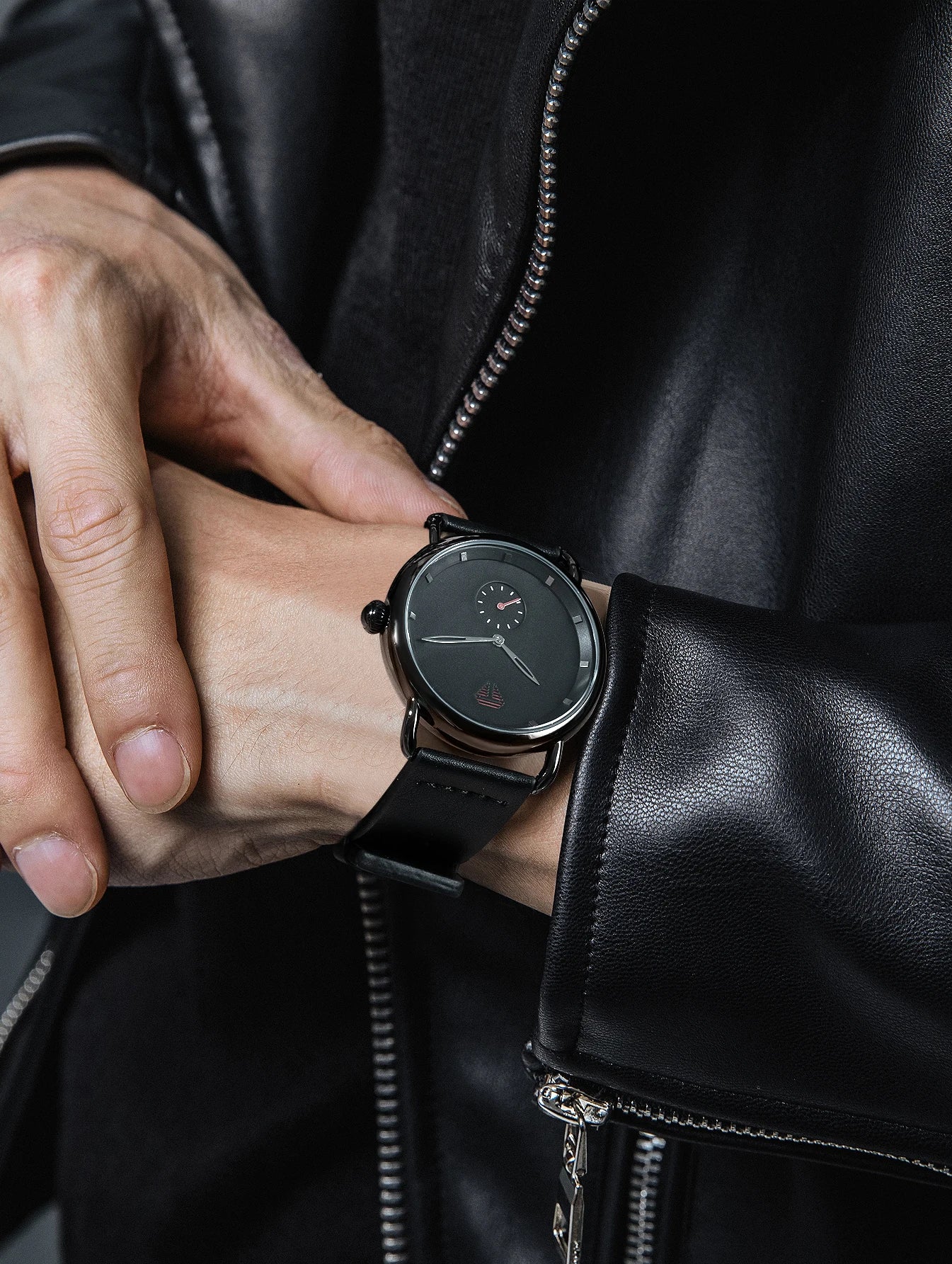 Tomi moda masculina relógio minimalista clássico mostrador redondo relógio de quartzo masculino versátil relógio de alta qualidade reloj festival presente