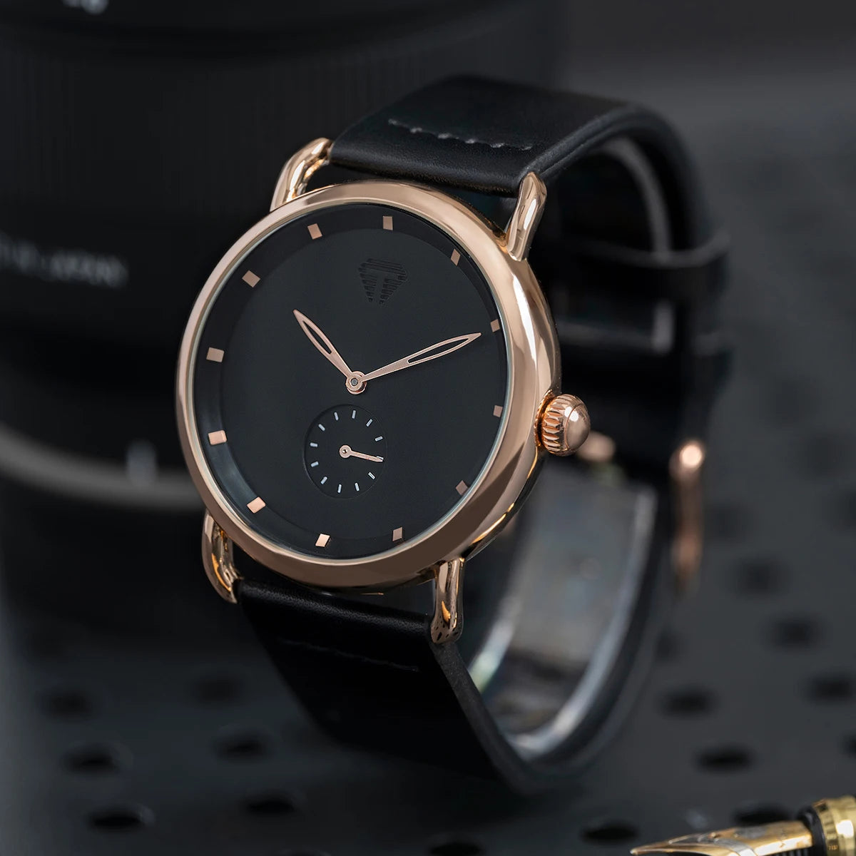 Tomi moda masculina relógio minimalista clássico mostrador redondo relógio de quartzo masculino versátil relógio de alta qualidade reloj festival presente