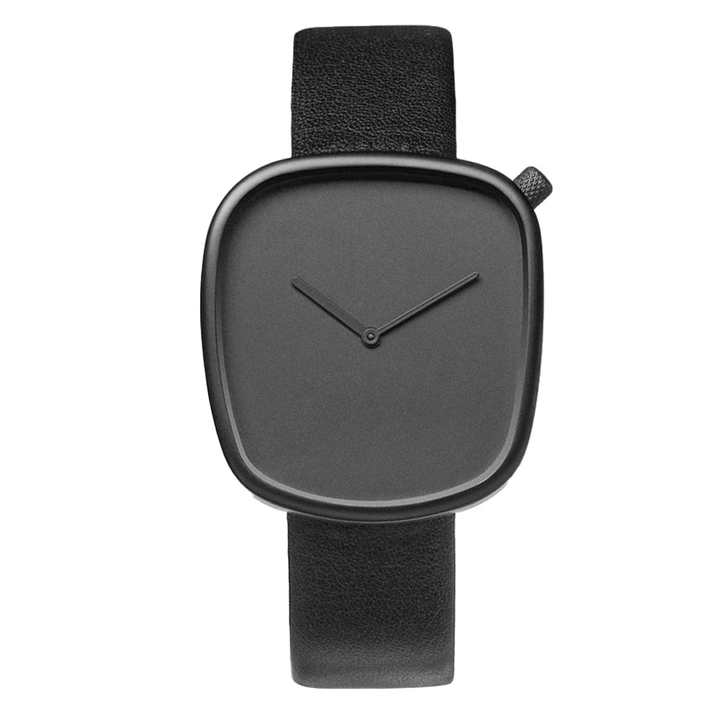Tomi relógio minimalista masculino quadrado moda ultra fino relógio minimalista feminino de alta qualidade elegante relógio de quartzo presente