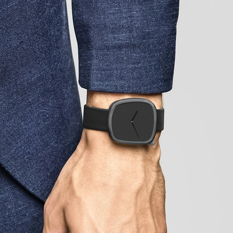Tomi relógio minimalista masculino quadrado moda ultra fino relógio minimalista feminino de alta qualidade elegante relógio de quartzo presente