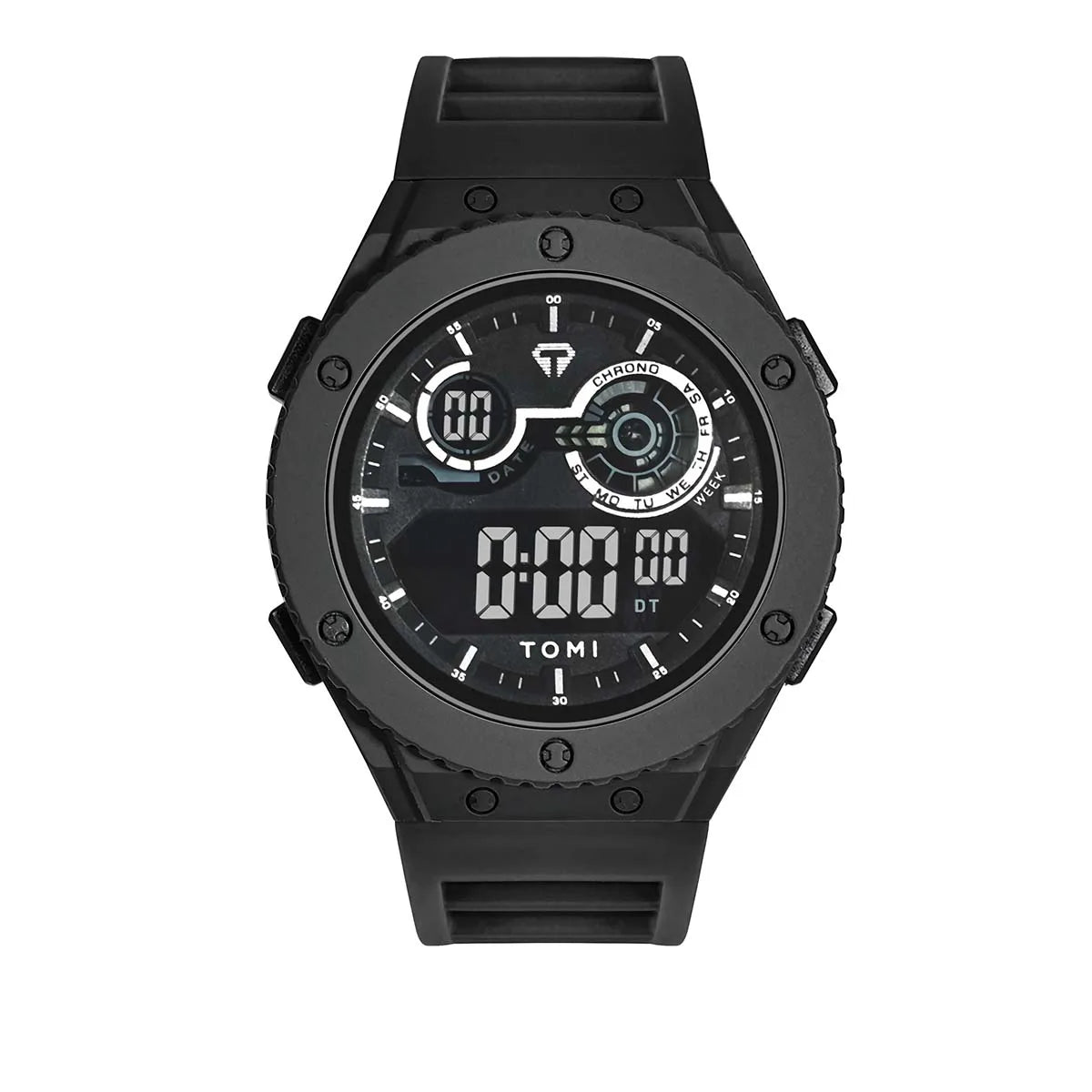 TOMI Relógio Digital Luminoso LED Masculino Design Minimalista 30M À Prova D 'Água Relógio Esportivo Masculino Data Estudante Relógio Eletrônico