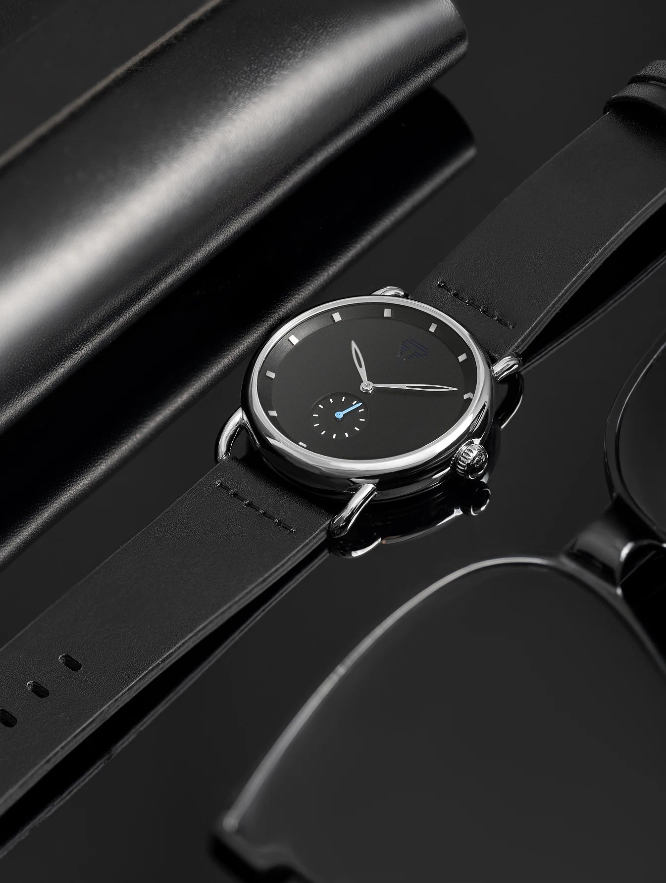 Tomi moda masculina relógio minimalista clássico mostrador redondo relógio de quartzo masculino versátil relógio de alta qualidade reloj festival presente