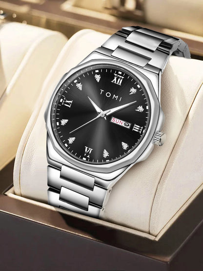 Relógio masculino TOMI moda minimalista luxuoso relógio de pulso masculino relógio de quartzo