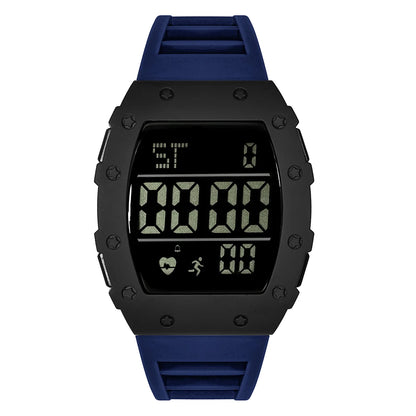 Tomi relógio digital led masculino barril de vinho relógio multifuncional ao ar livre à prova dwaterproof água fitness esportes relógio estudante