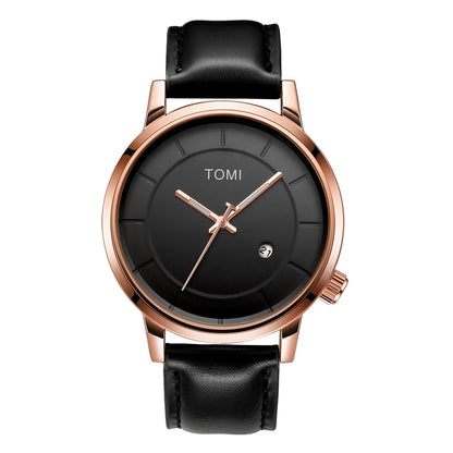TOMI Relógio Masculino de Luxo Moda Original Marca Negócios Relógio de Quartzo Masculino
