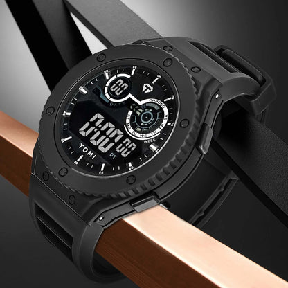 TOMI Relógio Digital Luminoso LED Masculino Design Minimalista 30M À Prova D 'Água Relógio Esportivo Masculino Data Estudante Relógio Eletrônico