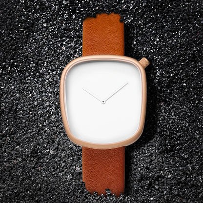 Tomi relógio minimalista masculino quadrado moda ultra fino relógio minimalista feminino de alta qualidade elegante relógio de quartzo presente