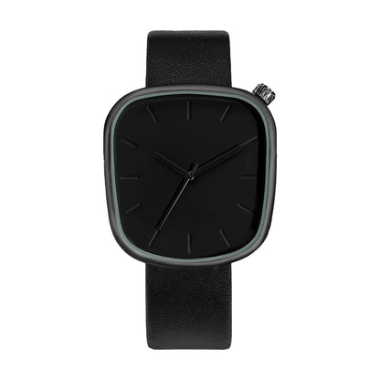TOMI Relógio Minimalista Masculino Moda Versátil Relógio Quadrado Masculino e Feminino Escala Preto e Branco Relógio de Quartzo Premium
