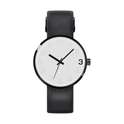TOMI Relógio Masculino Luxo Cinto Marrom Relógio de Quartzo Masculino e Feminino Lazer Simples Relógio Masculino Presente