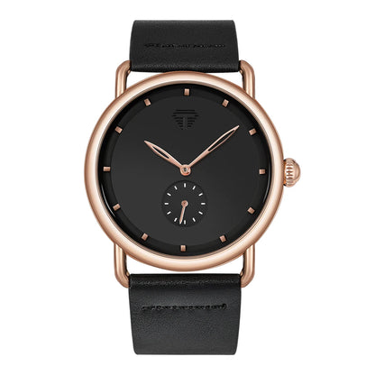 Tomi moda masculina relógio minimalista clássico mostrador redondo relógio de quartzo masculino versátil relógio de alta qualidade reloj festival presente