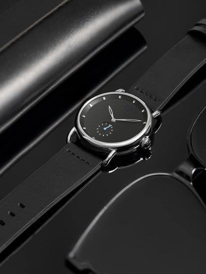 Tomi moda masculina relógio minimalista clássico mostrador redondo relógio de quartzo masculino versátil relógio de alta qualidade reloj festival presente