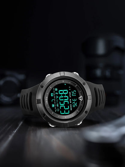 Relógio masculino TOMI Night Glow à prova d'água moda digital TPU material relógio esportivo
